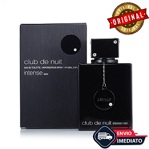 Club de Nuit Intense Armaf Eau de Toilette 105ml - Perfume Masculino Amadeirado Especiado com Notas de Limão e Âmbar