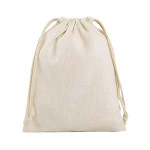 Saquinho de Algodão Cru - Embalagem