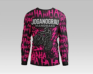 Camiseta - Rosa - Manga Longa