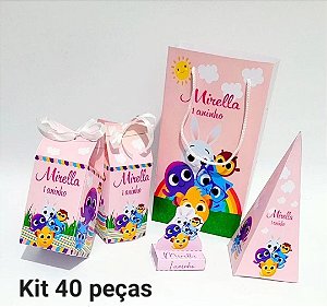 🎂 Kit "Só um Bolinho" – 40 Peças para Celebrar com Doçura e Estilo! 🎉