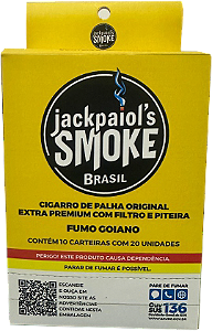 Display Palheiro Jack Paiol Ultra Premium Goiano C/ Piteira e Filtro