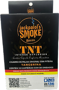 Display Palheiro Jack Paiol Ultra Premium TNT Tangerina C/ Piteira
