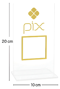 Display QR Code PIX / WHATSAPP / INSTAGRAM