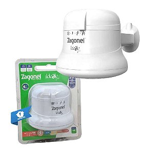 Ducha Ideale Plus Branco 4 Temperatura 127V 5500W Zagonel