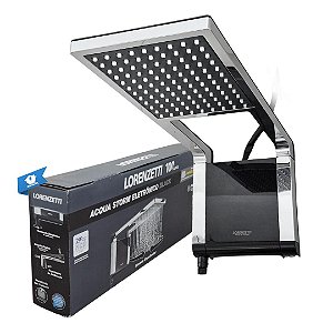 Ducha Acqua Storm Ultra Preto C/Cromado 220V 7800W Lorenzetti