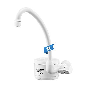 Torneira Elétrica 1/4 de Volta Branca 127V 4800W Lorenzetti