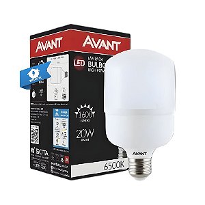 Lâmpada LED 20W 6500K Bulbo E27 Avant
