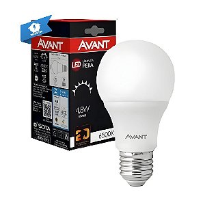 Lâmpada LED 4,8W 6500K Bulbo E27 Avant