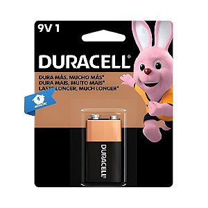 Bateria Alcalina 9V Duracell