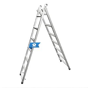 Escada Galvanizada 7 Degraus ALG
