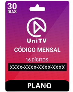 UniTV Mensal – Streaming com +500 Canais e Séries