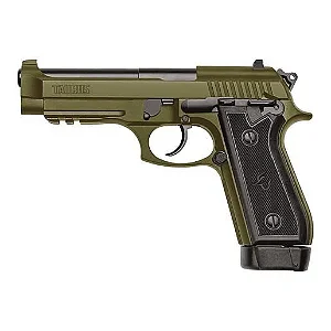 PISTOLA TAURUS PT 59 S CALIBRE .380 ACP ACABAMENTO CERAKOTE OD GREEN