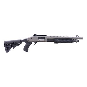 ESPINGARDA CBC PUMP MILITARY 3.0 CALIBRE 12 16" TUNGSTEN