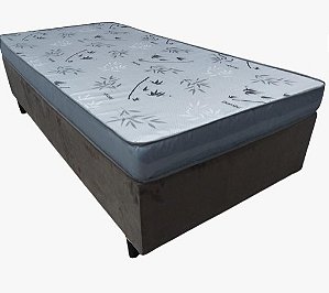 Colchao Densidade 20+ Base Box Solteiro Novo 88x188mm