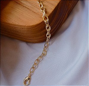 Pulseira Elo Italiano Classico Fina Banhado Ouro 18k Antialergico