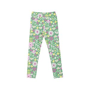 Legging Estampada Cotton Verde
