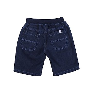 Bermuda Rock Jeans Comfort Azul