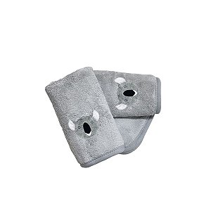 Kit Babita Power Sec com 3 babadores Coala Cinza