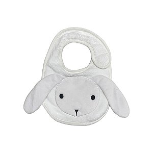 Babador Power Sec Animado Coelho Branco