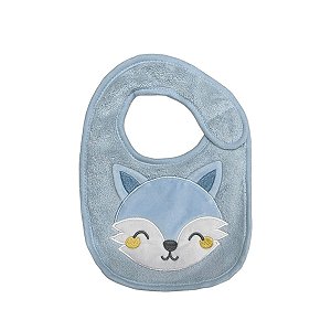 Babador Power Sec Animado Raposa Azul