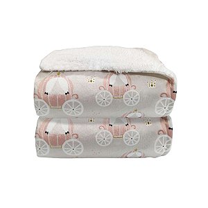 Cobertor Sherpan Printed Carruagem