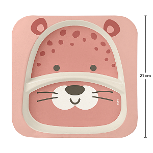 Kit Refeição Bambu Oncinha