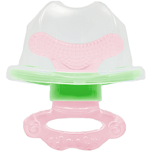 Mordedor Massageador de Gengiva Rosa