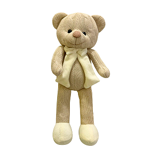 Urso Tricot Off White 30cm