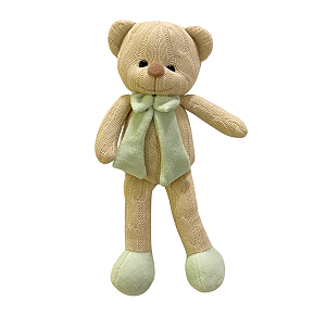 Urso Tricot Verde 30cm