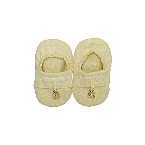 Pantufa Pingente Ursinho Amarelo