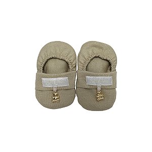 Pantufa Pingente Ursinho Caqui