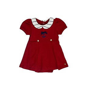 Vestido Body Sailor Vermelho