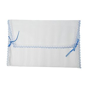 Saquinho Maternidade Azul – Kit 3 Unidades com Tags