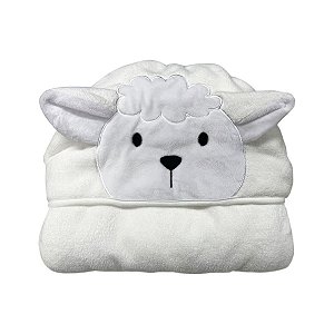 Toalha Power Sec Animada Ovelha Branca