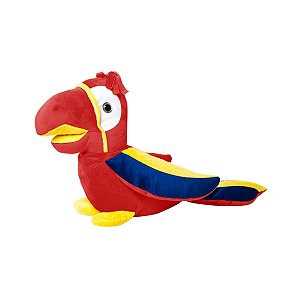 Arara M Pelúcia - Vermelho