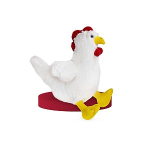 Galinha M Pelúcia - Branco