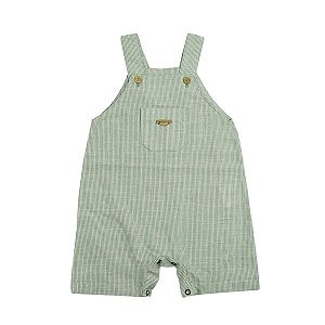 Jardineira Happy Verde