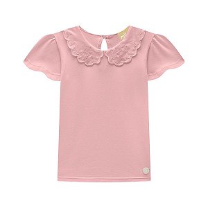 Blusa Feminina Rosa Sorbet Morango