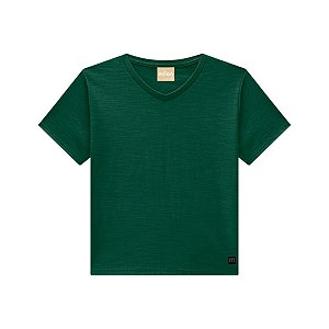 Camiseta Meia Malha Flamê Verde