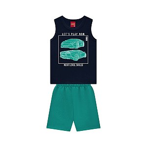 Conjunto Masculino Azul Marinho