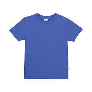 Camiseta Básica Manga Curta Unissex em Meia Malha