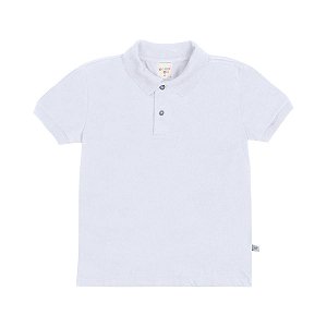 Camiseta Polo Básica Meia Malha
