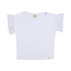 Blusa Babado Laise Malha