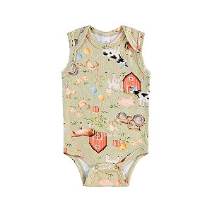 Body Regata Suedine Premium Masculino