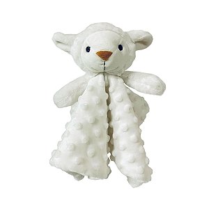 Naninha de Pelúcia para Bebê com Prendedor de Chupeta