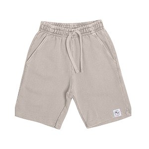 Bermuda Waves Moletom Estonado Bege