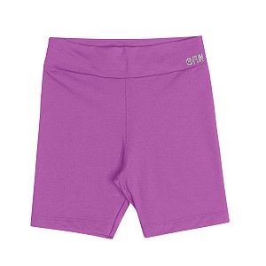 Ciclista Fitness Poliamida Lilás