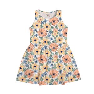 Vestido Regata Estampado Malha Sublimada