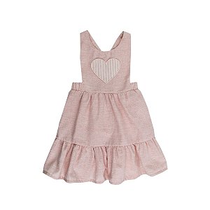 Jardineira Romantique Rosa