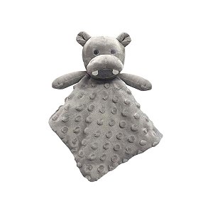 Minha Primeira Naninha Hipopótamo Cinza c/ Caixa